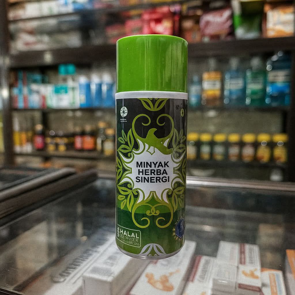 

Minyak Herba Sinergi HNI Asli - Minyak Herbal Multifungsi untuk Pegal dan Masuk Angin