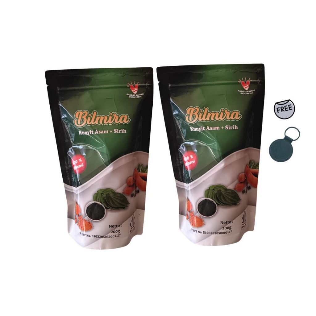 

BILMIRA Paket 2 Minuman Serbuk Kunyit Asam + Sirih