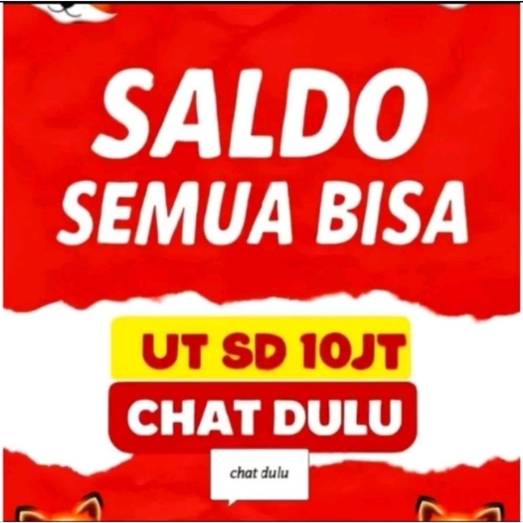 Top Up saldo semua operator