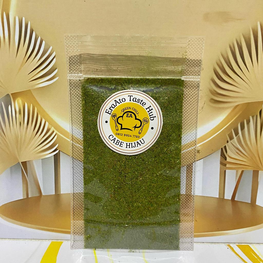 

Cabe Hijau Bubuk 20gr – Pedas Segar & Praktis untuk Aneka Masakan