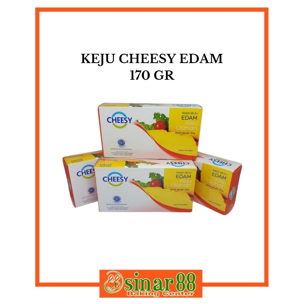 

Keju Cheesy Edam 170gr