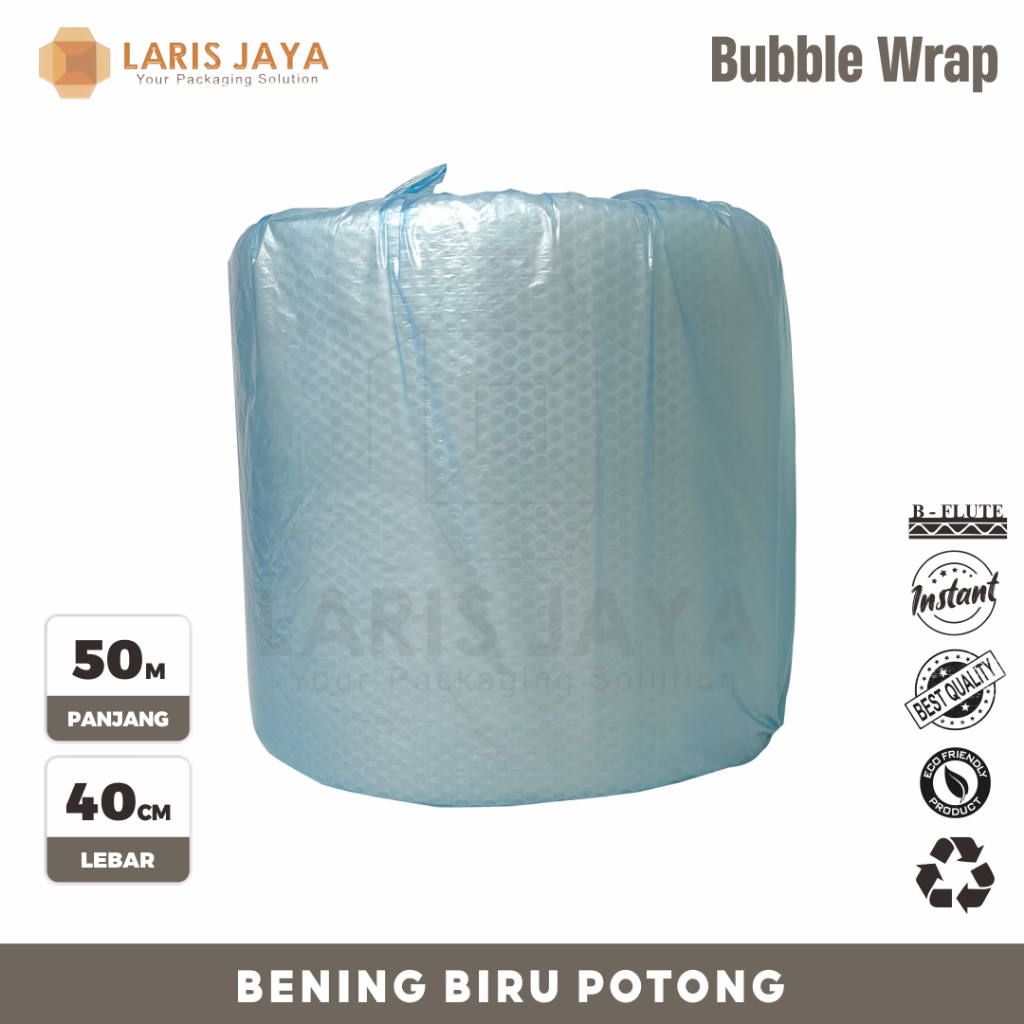 

Bubble Wrap 40 Cm X 50 Mtr Tebal Bubble packaging packing tambahan packing