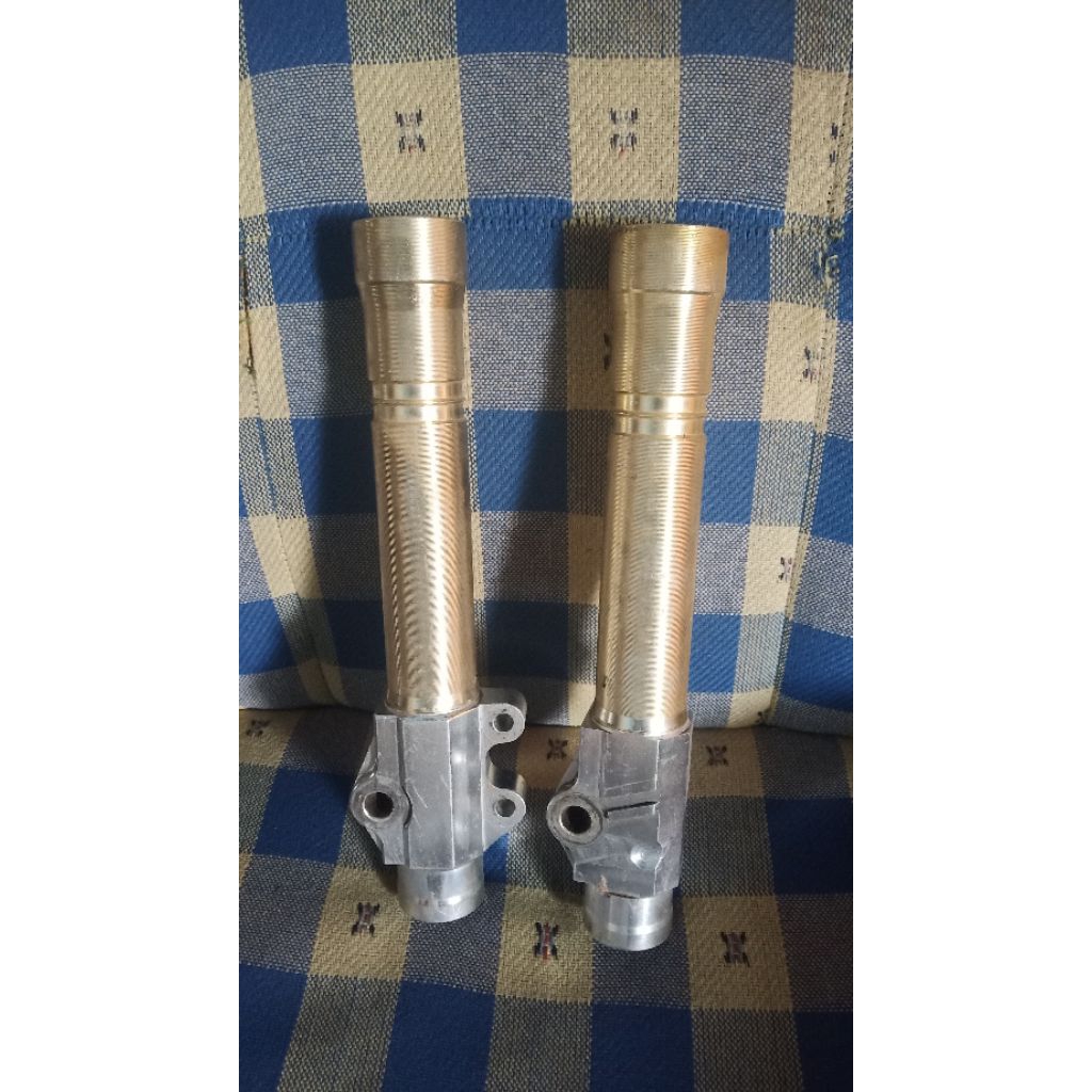 bottom shock depan cnc motor metic atau bebek untuk kaliper kiri