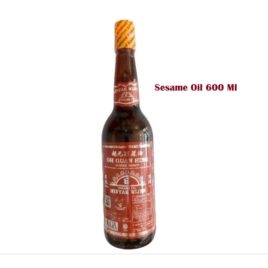 

OH GUAN HONG Minyak Nabati 600ml Minyak Wijen - Minyak Sesame Oil 600 MI