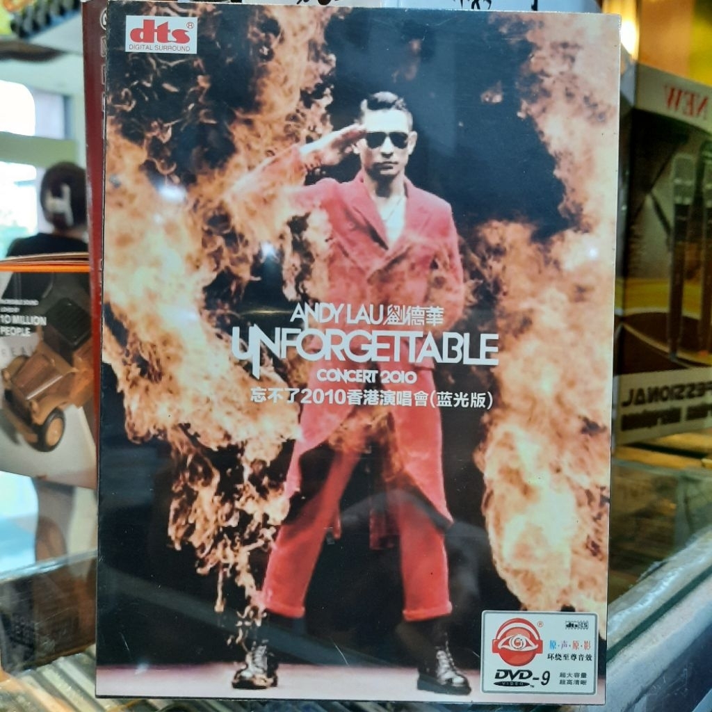 DVD. ANDY LAU / LIU DE HUA UNFORGETTABLE CONCERT  2010
