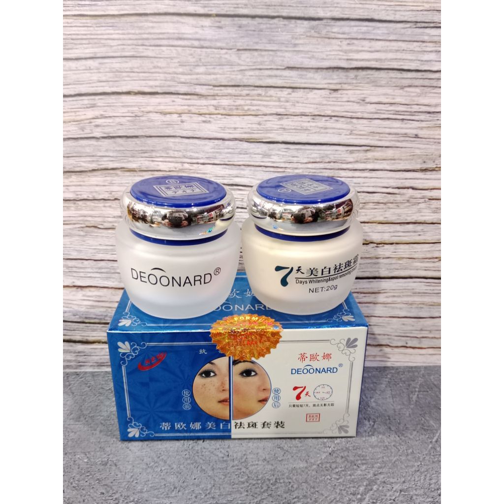 CREAM DEOONARD SET siang dan malam
