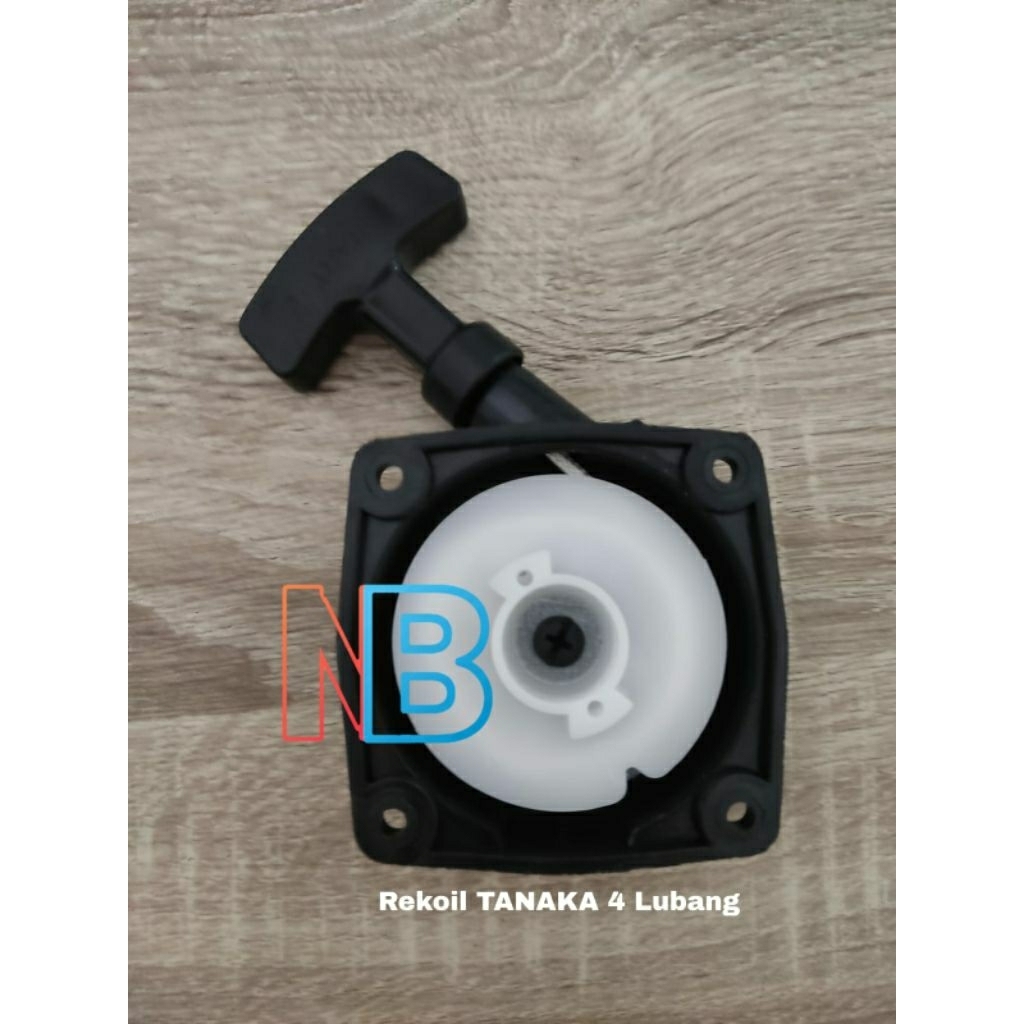 Recoil Starter TANAKA 328 BG328 Mesin Potong Rumput 4 Lubang 4 kaki