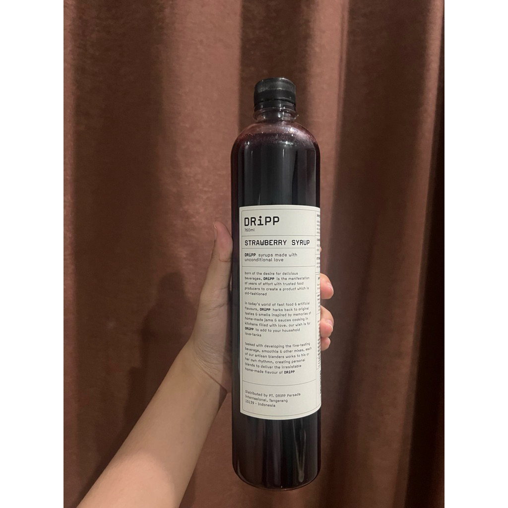 

DRIPP SYRUP STRAWBERRY 50ml repack