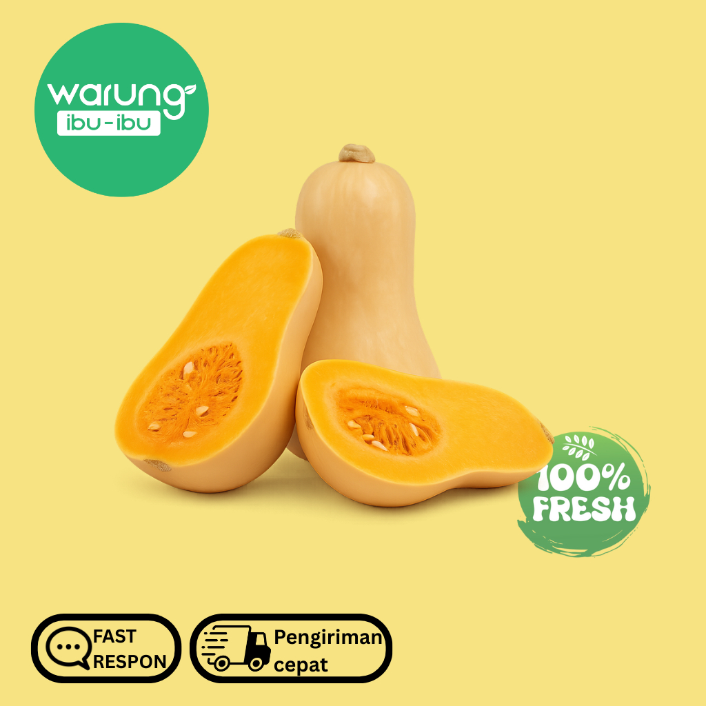 

Labu Madu Segar (Butter Nut)