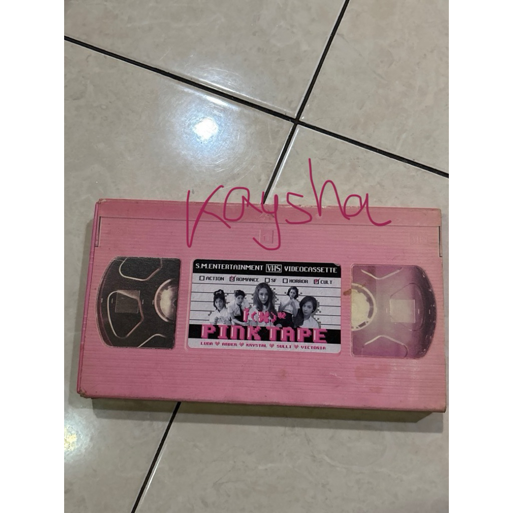 Album f(X) PINK TAPE asli original preloved SM Entertainment