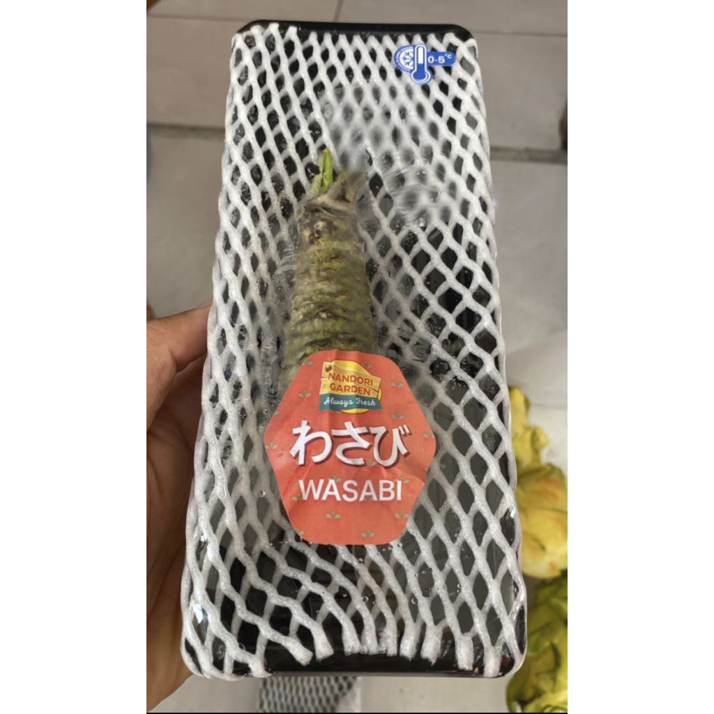 

Wasabi Fresh utuh Jepang / Wasabi Batang Fresh / 0.7 gr
