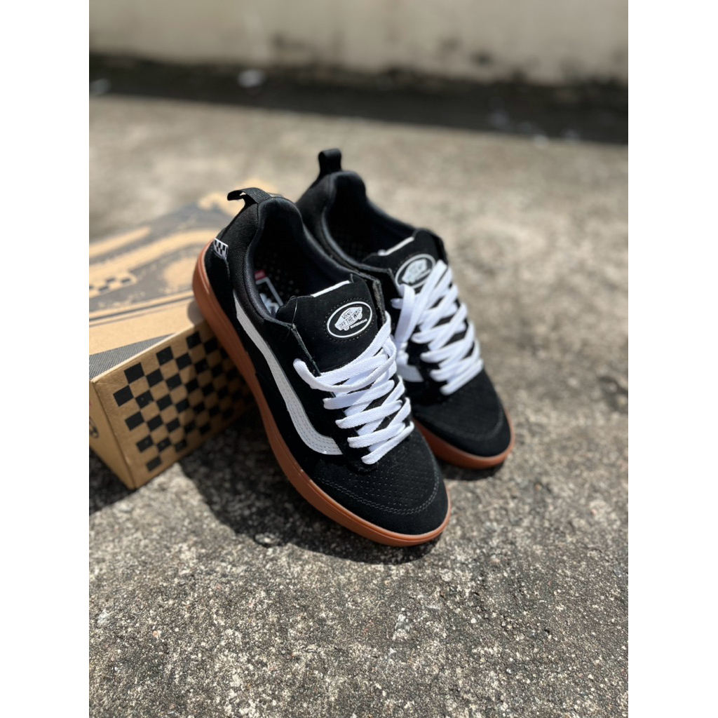 VANS SKATE ZAHBA BLACK GUM 100% ORIGINAL