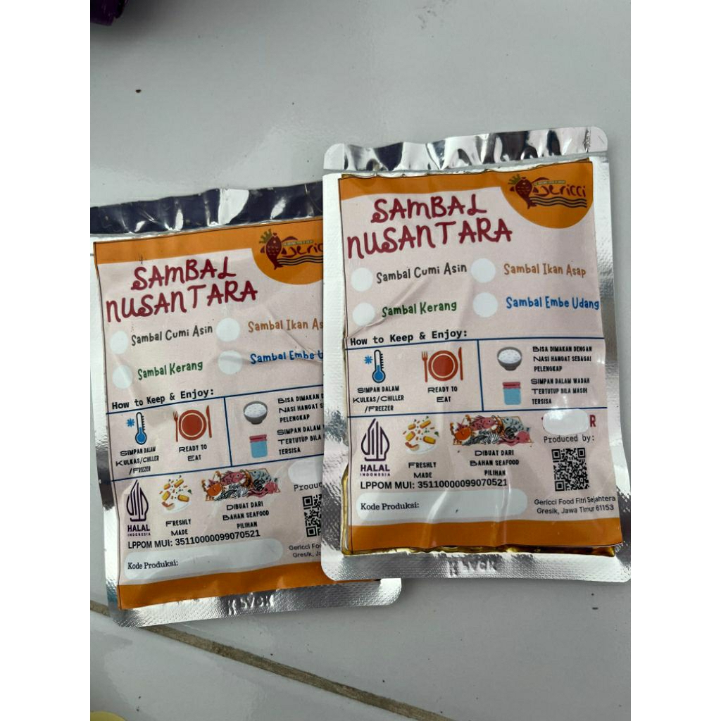 

[TERMURAH] SAMBAL SACHETAN SIAP MAKAN/SAMBAL NUSANTARA SAMBAL IKAN ASAP/SAMBAL CAKALANG ASAP/SAMBAL IKAN ROA/SAMBAL CAKALANG/SAMBAL CUMI/SAMBAL KERANG/SAMBAL EMBE