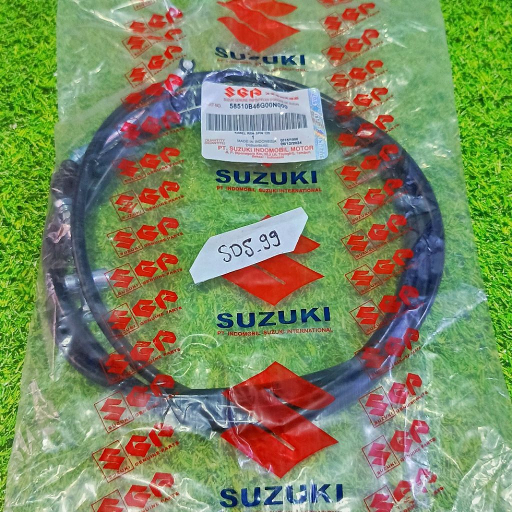 Kabel Rem Asli Suzuki Spin 125/ Skywave/ Skydrive ORI SGP