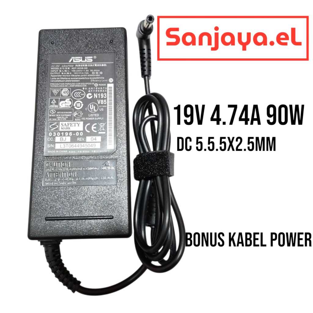 Adaptor charger PC All in One Asus V222 V222GAK V222F AIO 19V 4.74A 90W