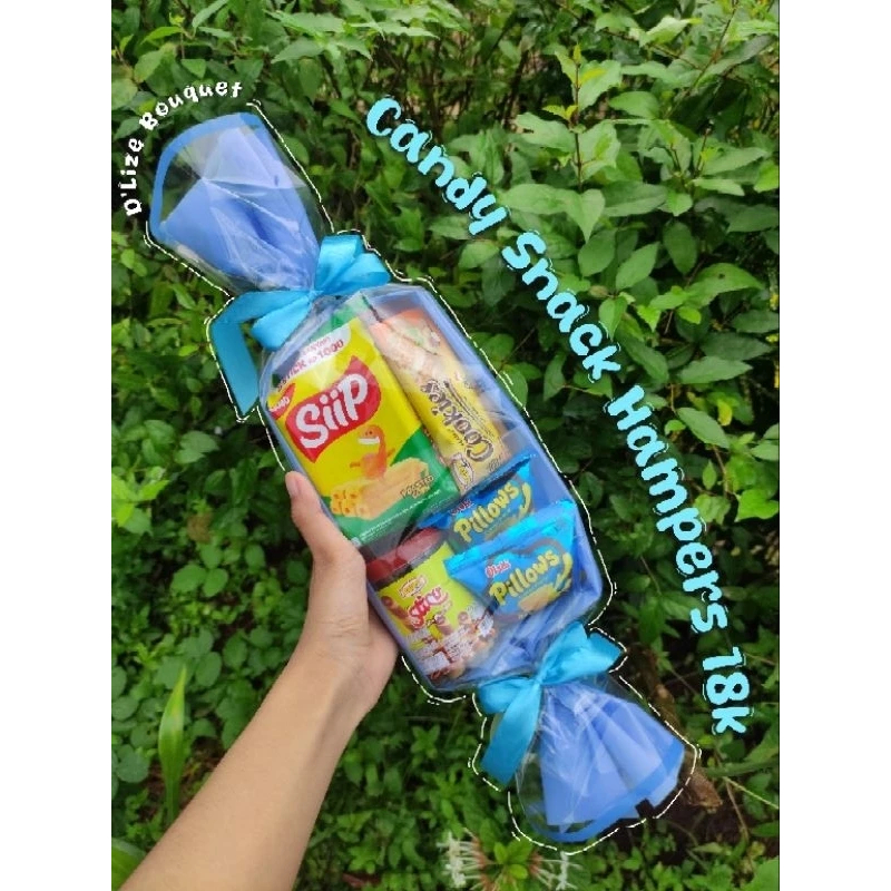 

Candy Snack Hampers / Kado Jajan Murah / Hadiah Ulang Tahun / Hadiah Valentine / Hadiah Wisuda