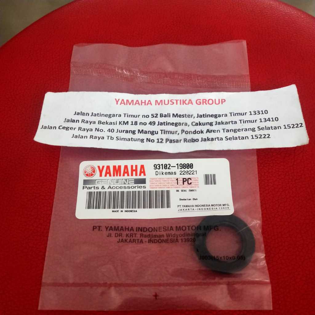 Seal Magnet Mio Sporty - Mio Smile - Mio Soul Karbu Original Yamaha Genuine Parts