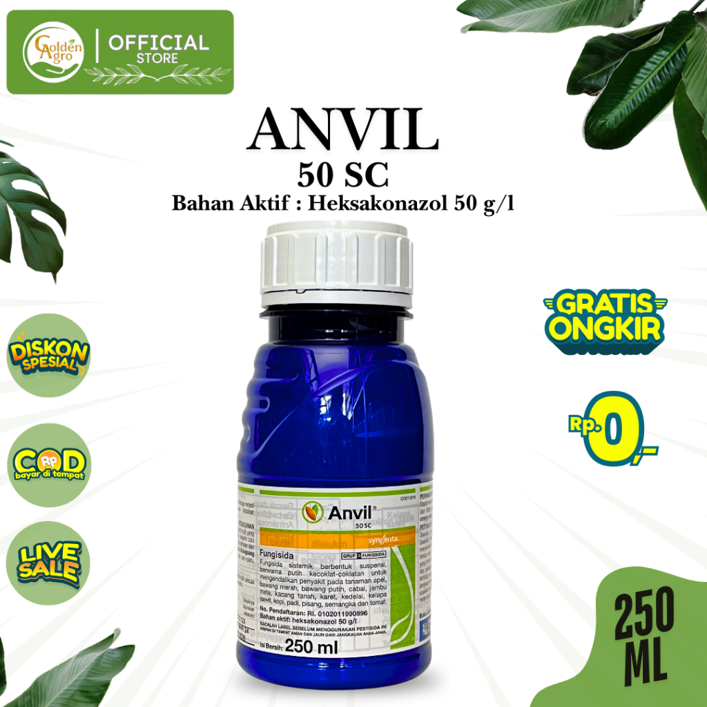 FUNGISIDA ANVIL 50SC SC 250ML ML