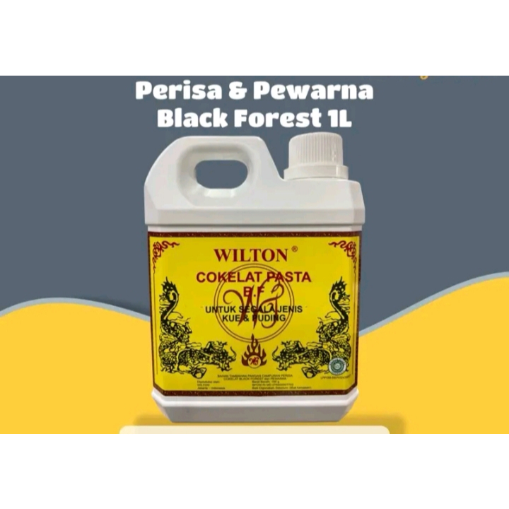 

Pasta Cokelat Wilton Black Forest 1 Liter – Perisa & Pewarna Kue dan Puding