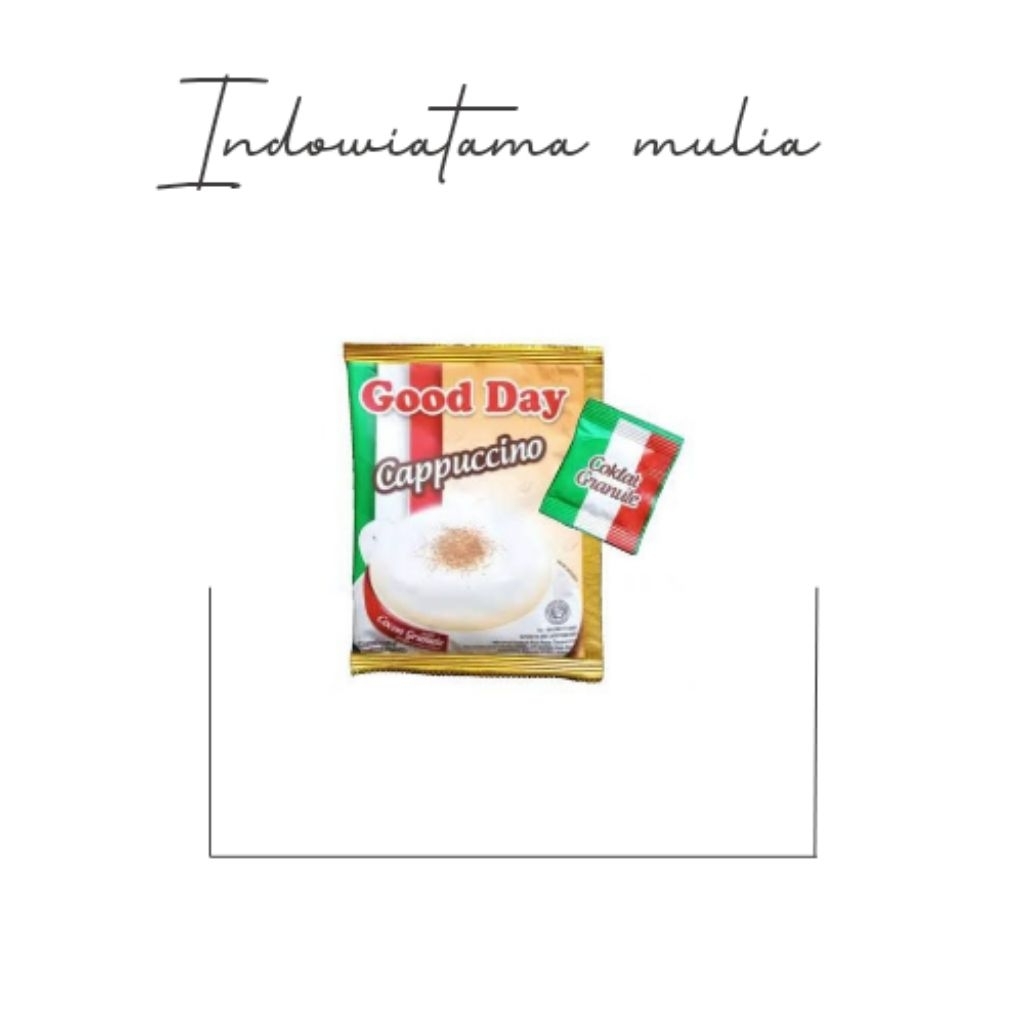 

GOODDAY CAPPUCINO RTG