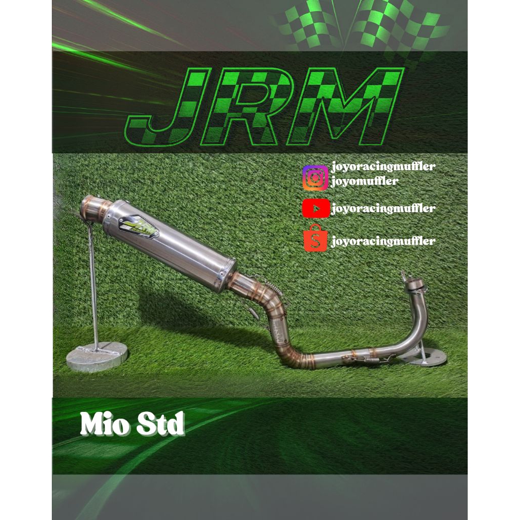 Knalpot JRM Mio Standart Harian