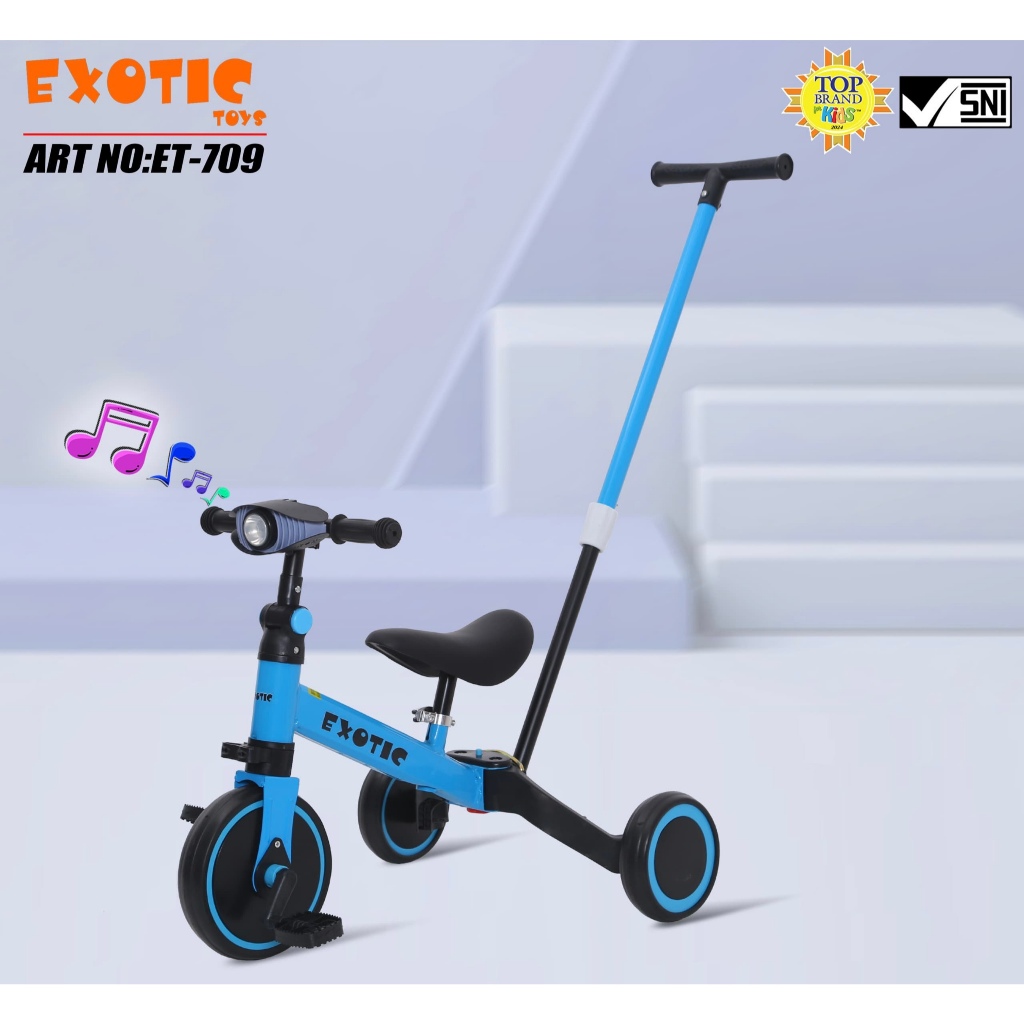 Sepeda Keseimbangan Balance Bike Tricycle EXOTIC ET2008 AVIATOR AT7901 AT7905 ET709 ET5511