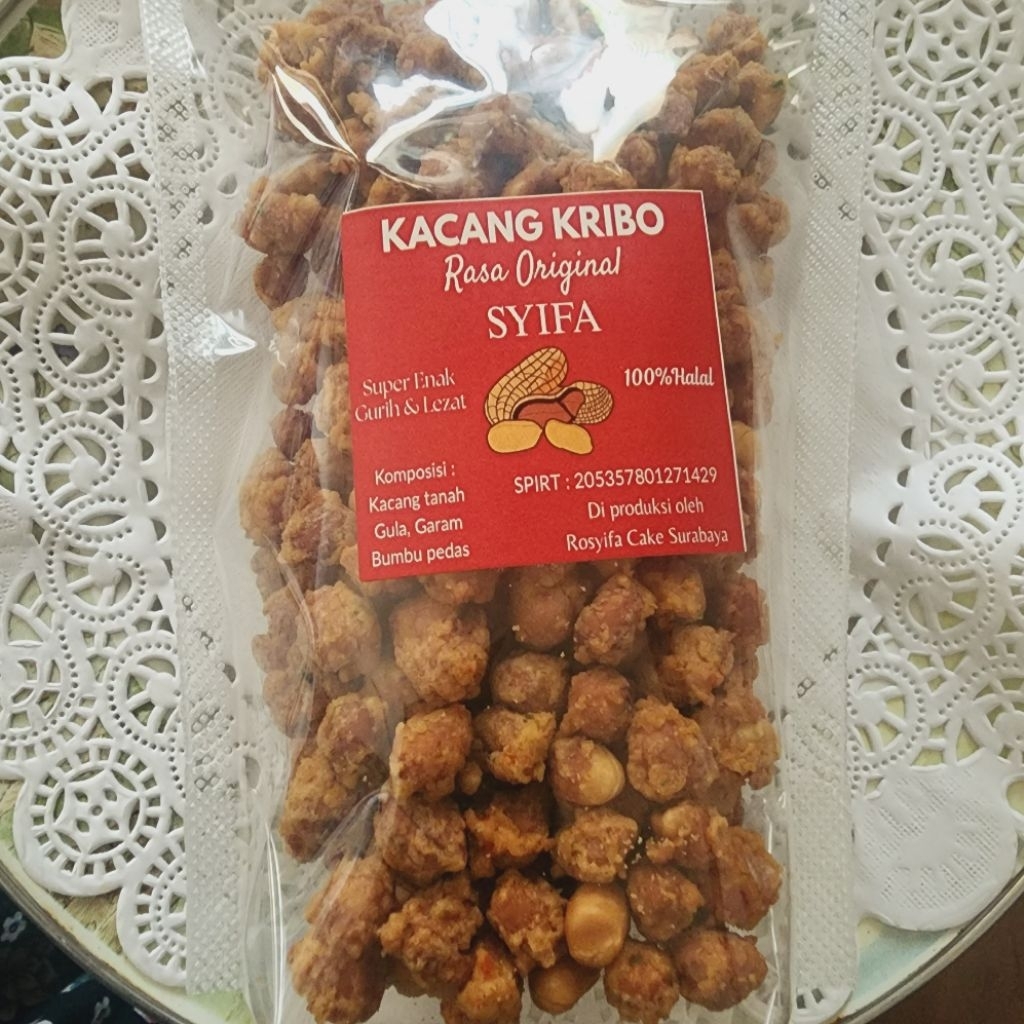 

KACANG KRIBO SUPER KRIUK ENAK DAN GURIH BERAT 150 GRAM BISA INSTAN