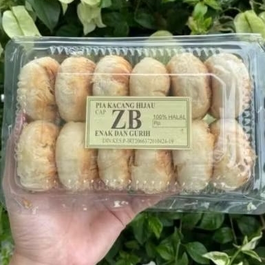 

Bakpia kering bakpia kacang rasa kacang hijau 12pc/mika