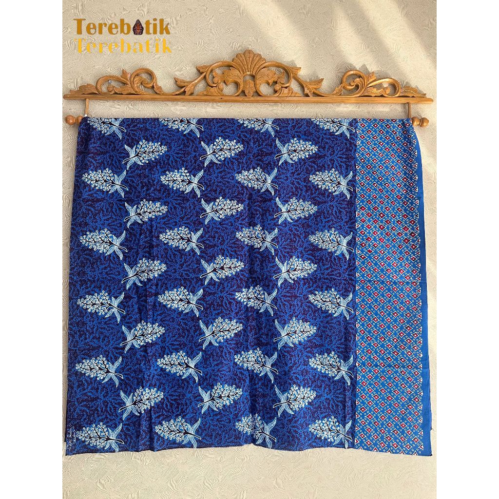 Kain batik tulis parijoto biru