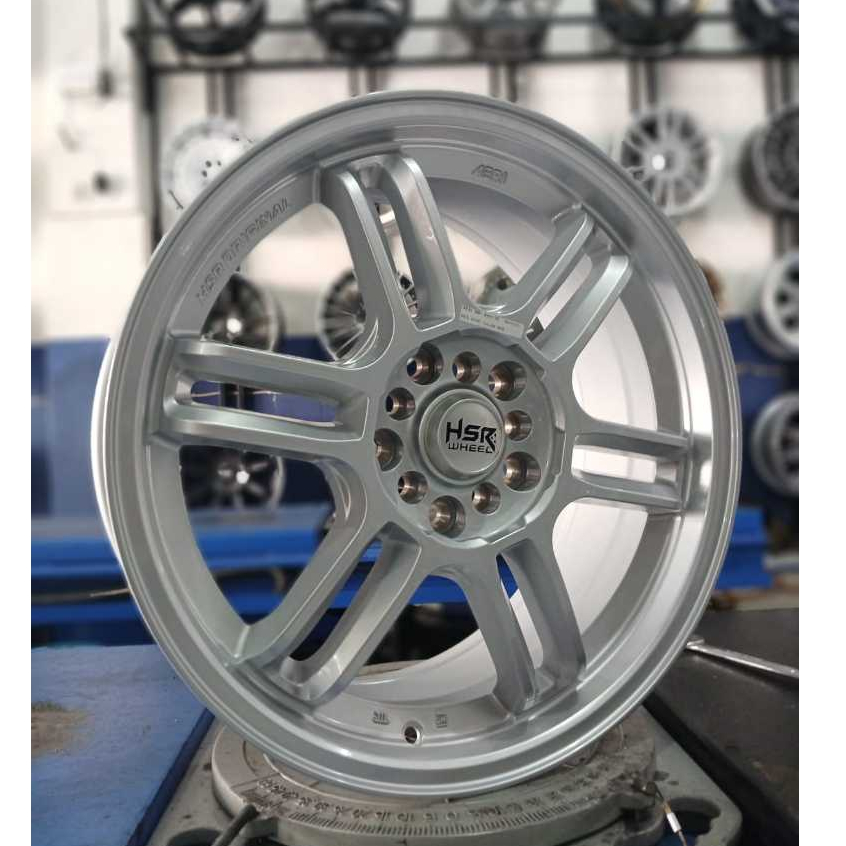 Velg mobil new xenia ring 16 HSR AERI ada 2 warna pilihan-velg mobil Ertiga Xpander Sienta ring 16