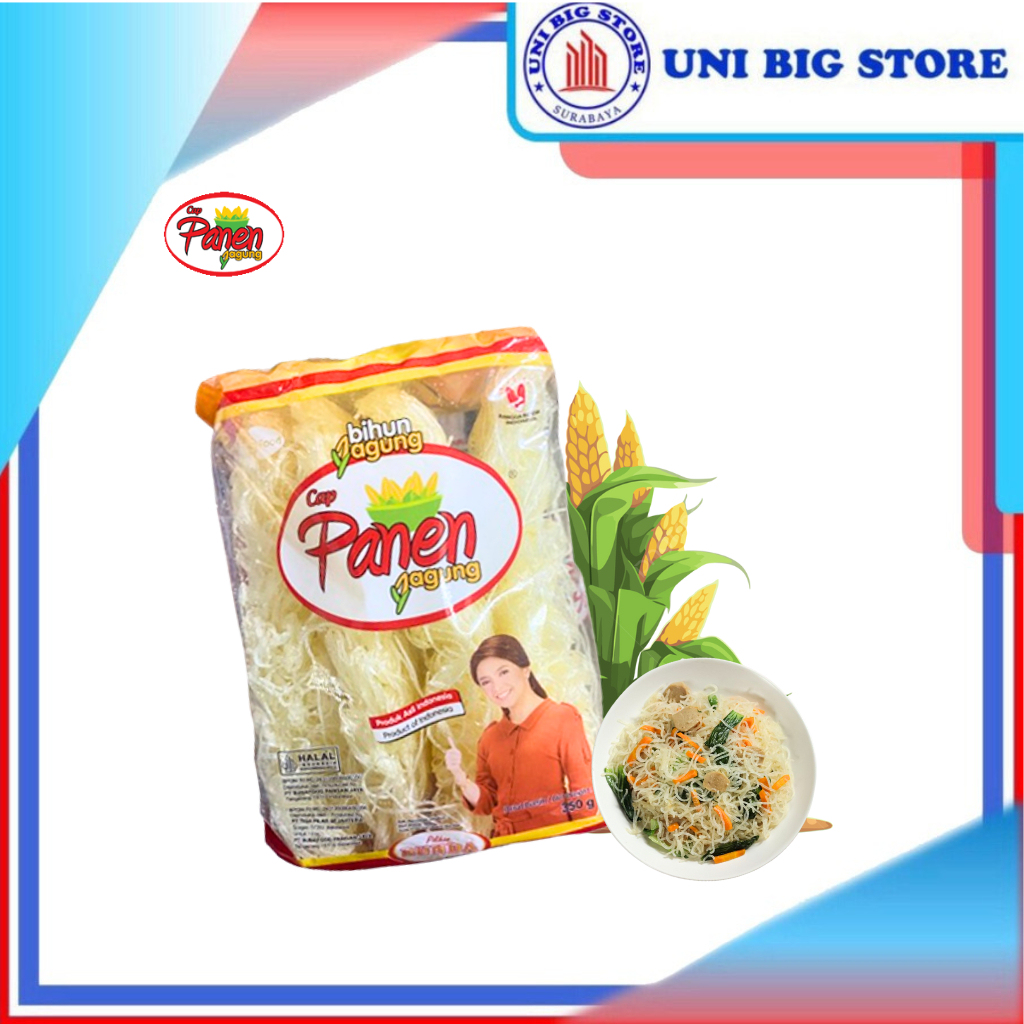 

Bihun Jagung Cap Panen Jagung 350 gr