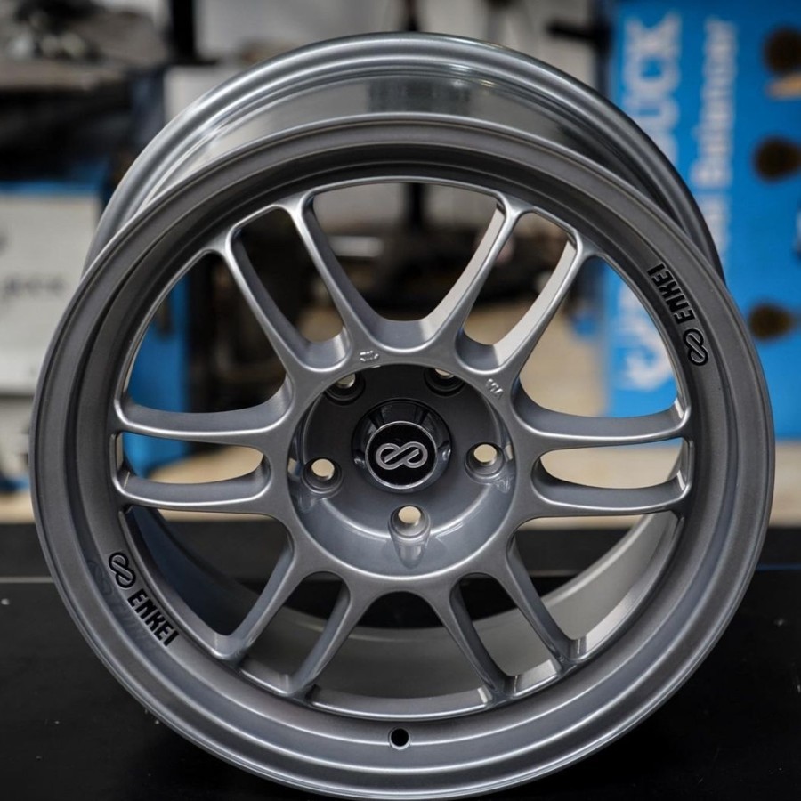 Jual Velg Mobil Racing Enkei Rpf1 Ring 17 Baut 5x114,3 Untuk Xpander Innova Brv Terios Rush DLL Free