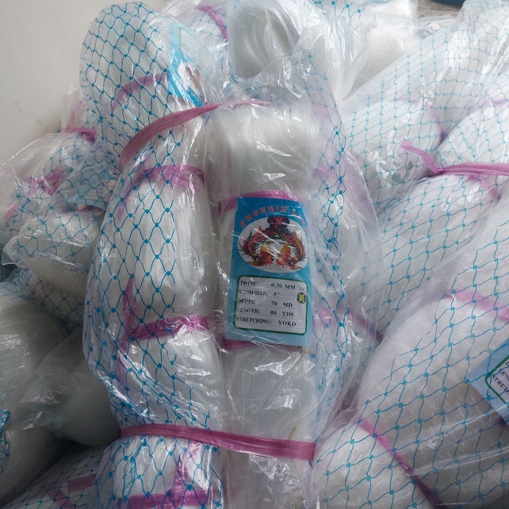 jaring ikan 5 inchi 0.30 70md x 80yds YOKO