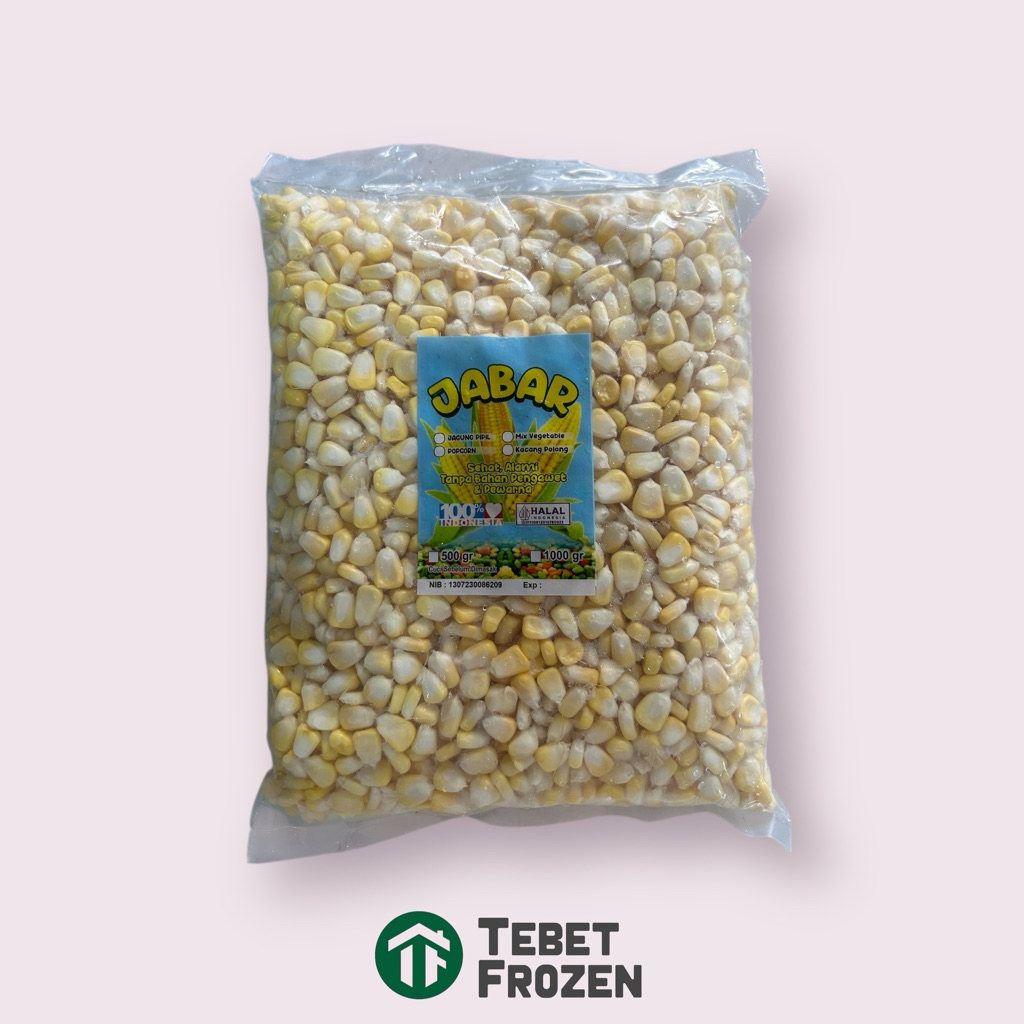 

JAGUNG PIPIL KEMASAN POLOS 1KG - TEBET FROZEN