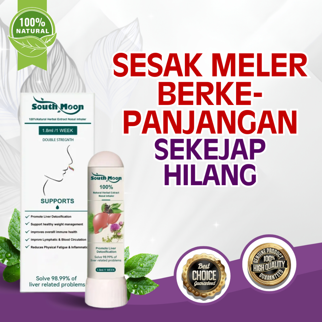 RHINITIS RELIEF – Semprotan Hidung untuk Atasi Rhinitis, Hidung Tersumbat & Mendengkur