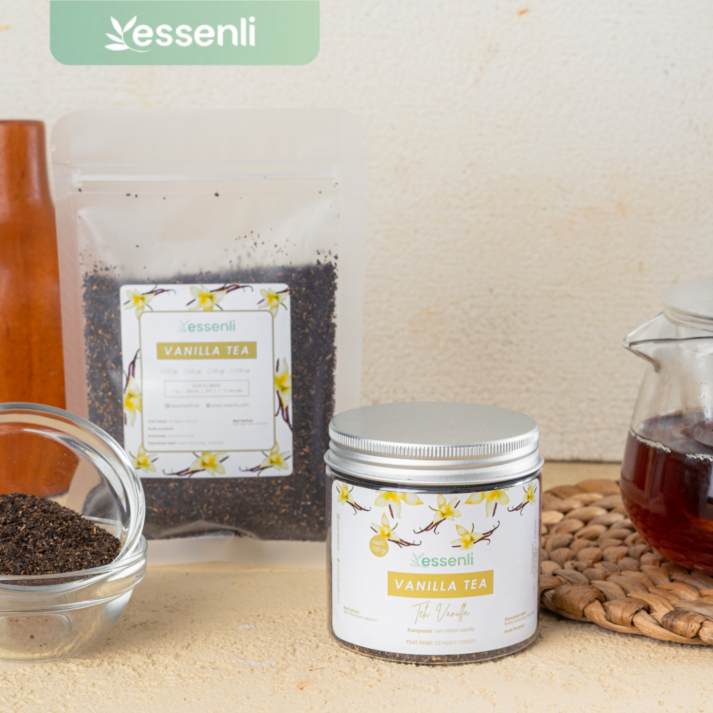 

ESSENLI English Breakfast Black Vanilla Tea