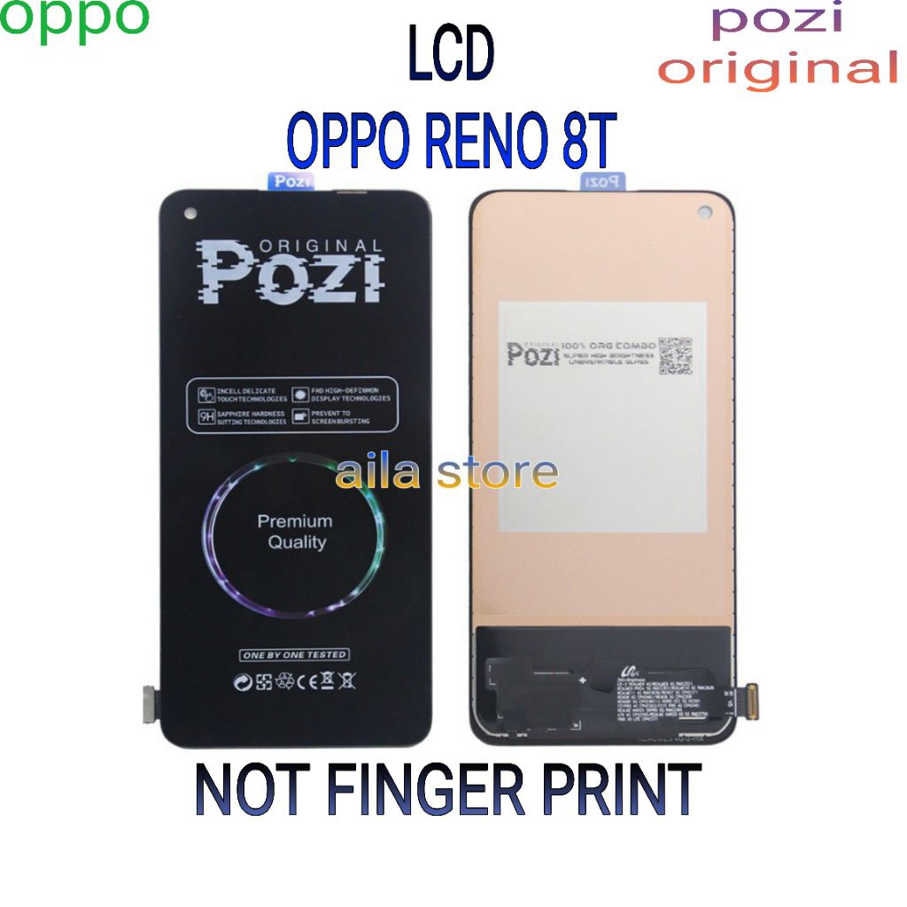 LCD TOUCHSCREEN OPP0 RENO 8T 0RIGINAL P0Z1 FULL SET