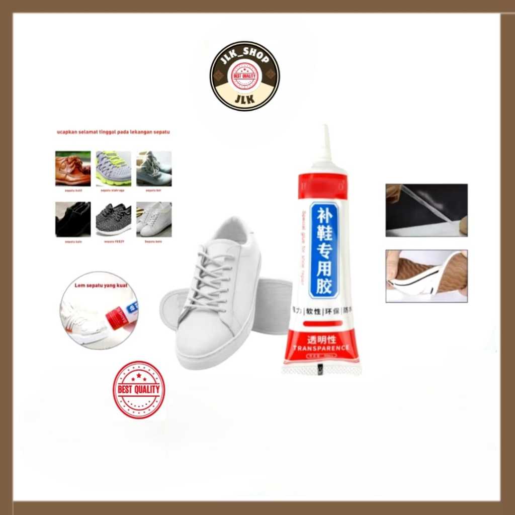 

(JLK)Lem Sepatu Kuat /Lem Sepatu Tahan Air 60 ML