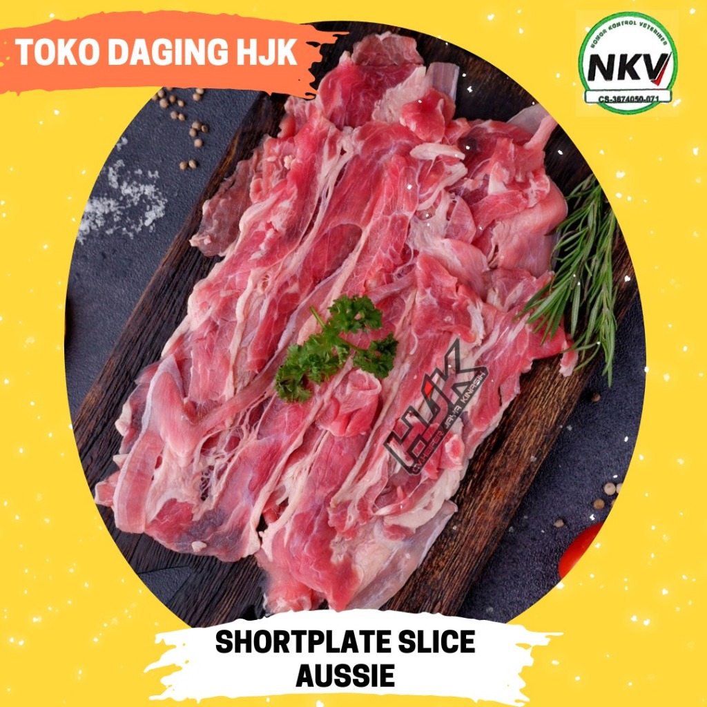 

Australia Shortplate Slice / Yoshinoya Beef Pack 500 Gram