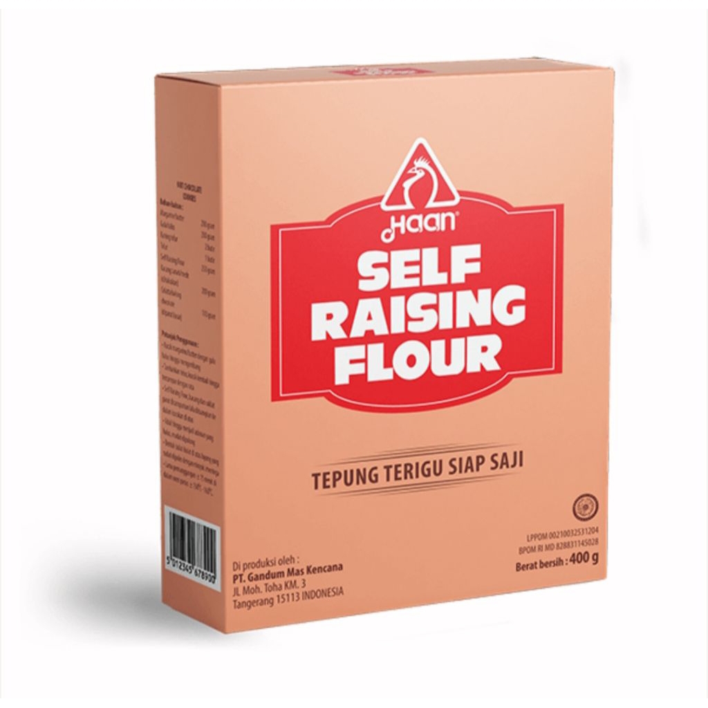 

Haan Self Raising Flour | Haan Tepung Terigu siap Santap