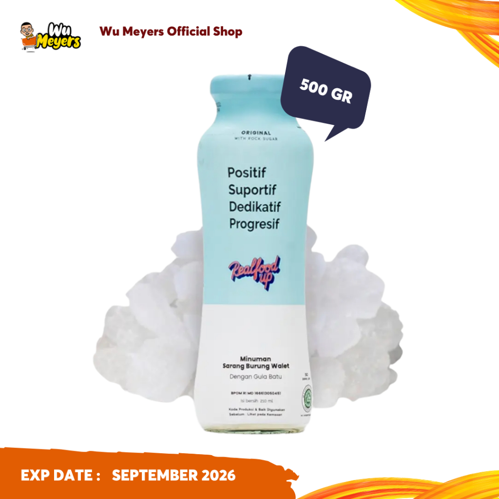 

Realfood Up Original with Rock Sugar- Rasa Gula Batu