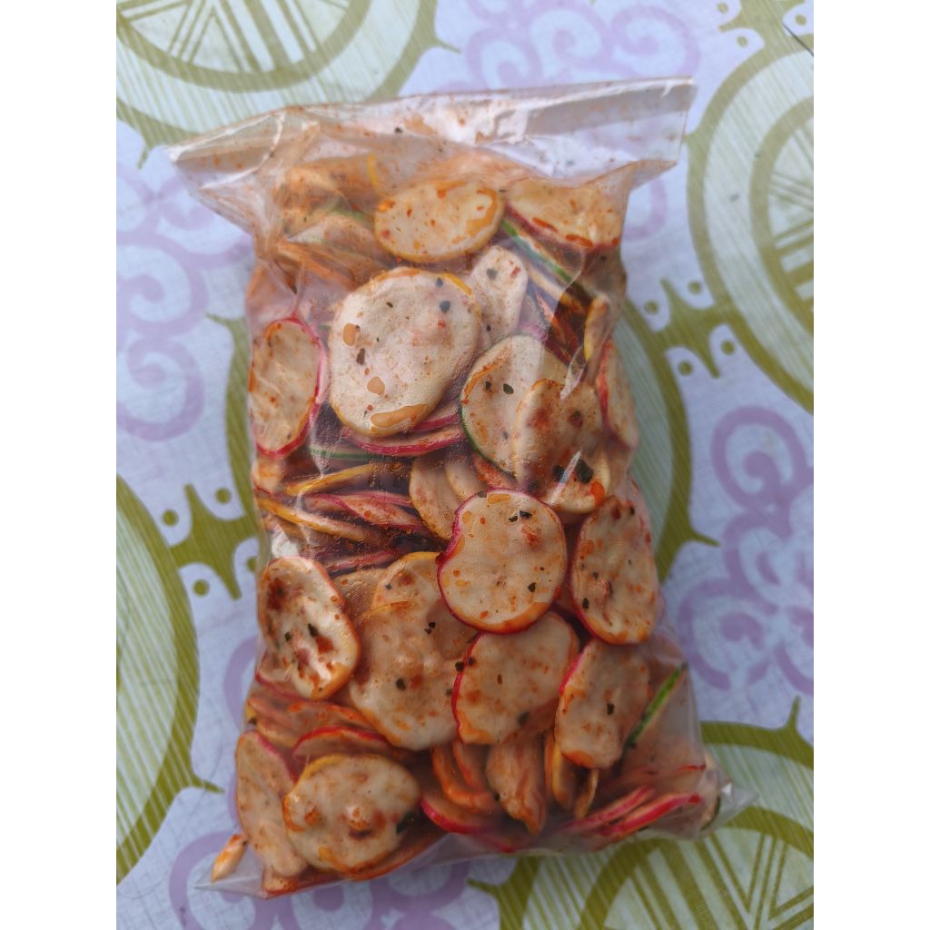 

kerupuk bantat seblak pedas jeruk