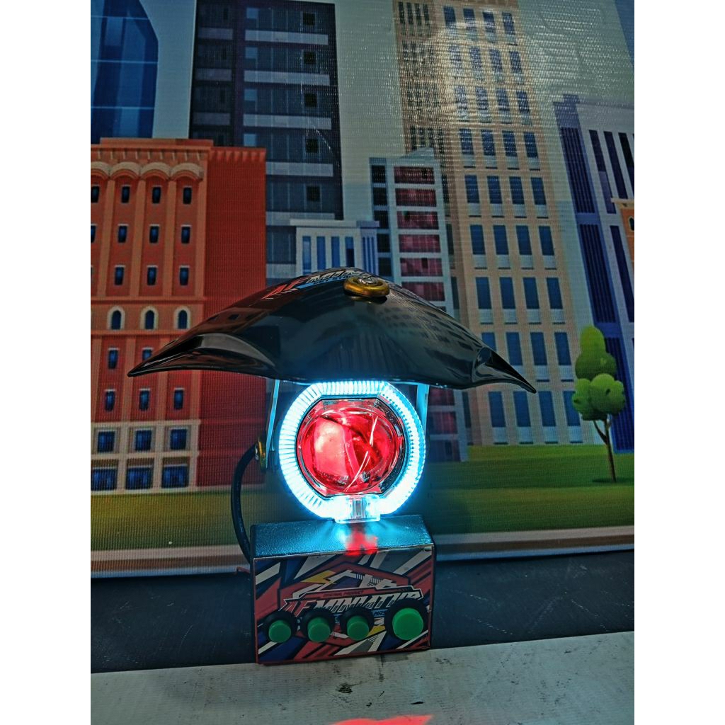 LAMPU SEPEDA BILED  / LAMPU SEPEDA DEPAN / AKSESORIS SEPEDA ANAK