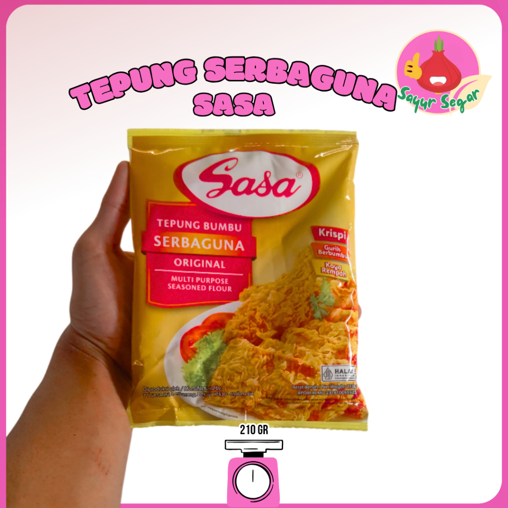 

Sayur Segar -Tepung Serbaguna Sasa 210 gr