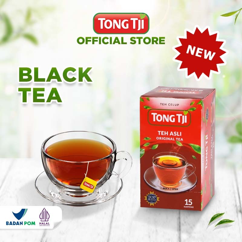 

Tong Tji Black Tea / Teh Hitam 15s ( Tea Bag / Teh Celup non Amplop )