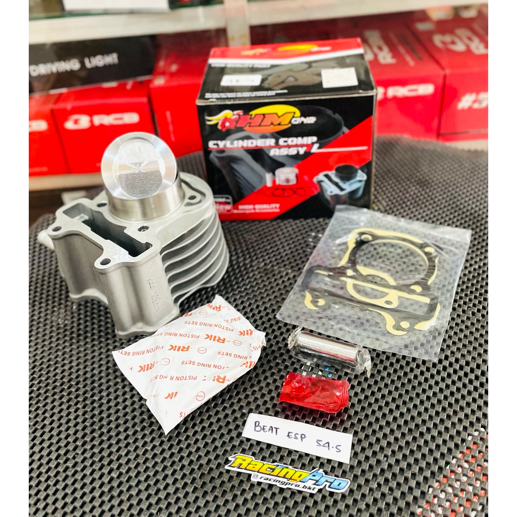 Blok Seher HMone 54.5mm 53mm Beat ESP K44 Scoopy ESP Beat Street Piston Stater Halus Boreup Ring RIK