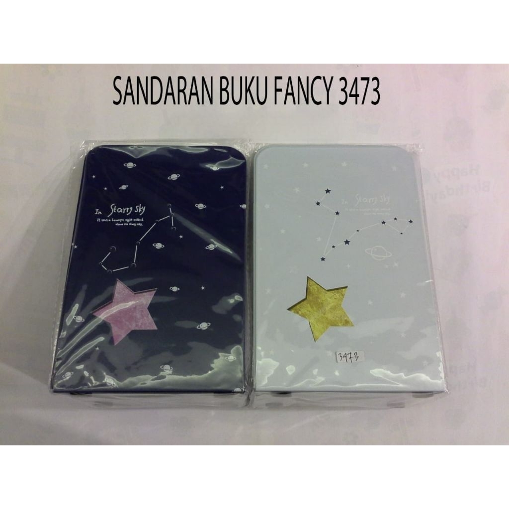 

Book End / Standar Buku / Penahan Buku Fancy Unicorn & Star
