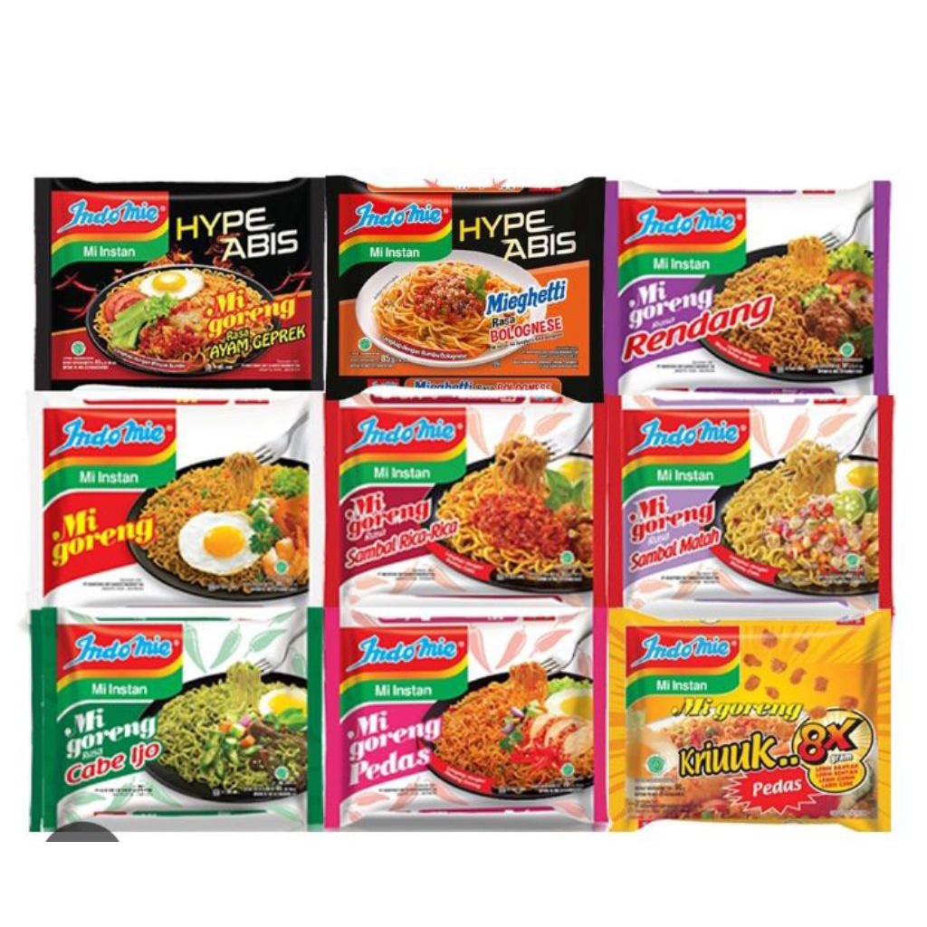 

1 dus INDOMIE SEMUA VARIAN/ mie instan murah enak
