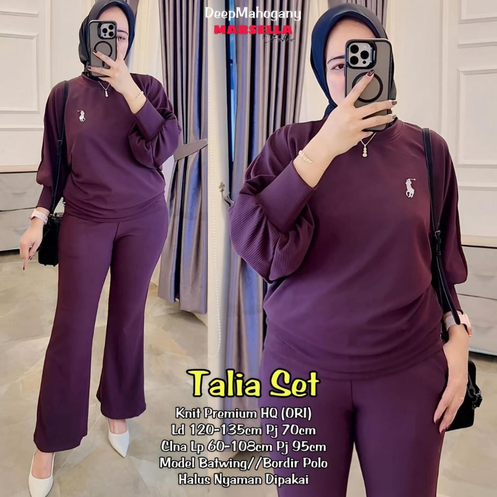 Setelan Wanita Terbaru Talia Setelan By Marsella Fashion