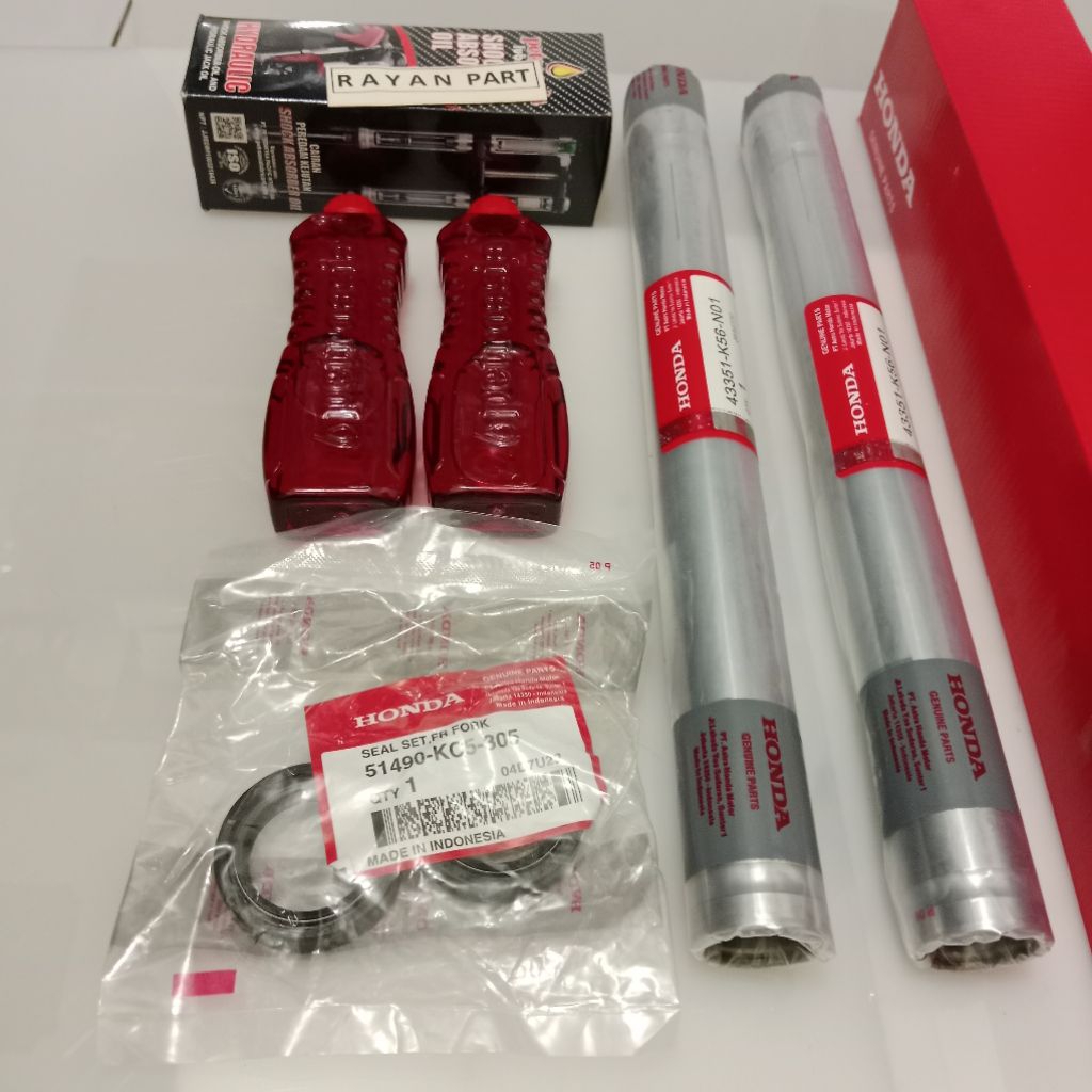 As shock Depan Honda Supra GTR 150 Supra GTR 150 Sok+Sil+Oli Sepasang K56 Original